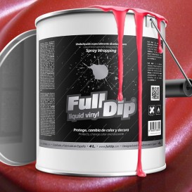 FullDip® 4 Liter rot metallic