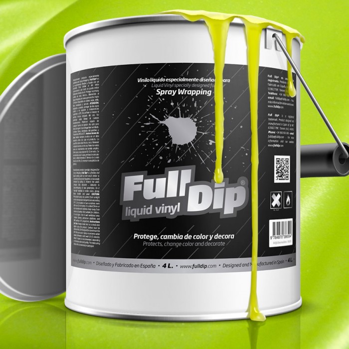 FullDip® 4 Liter gelb metallic